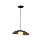 Access Lighting 63134LEDDLP-BWA-OPL Yates 1-Lumière LED 4.5W Noir avec laiton antique brossé Suspendu