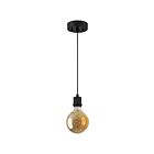 Access Lighting 63138LEDDLP-MBL-G40 1-lumière 4.5W Noir mat Suspendu