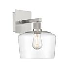 Applique murale Access Lighting Port Nine Chardonnay 63144LEDDLP-BS-CLR 9W Acier brossé