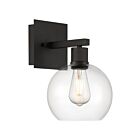 Applique murale Access Lighting Port Nine Burgundy 63145LEDDLP-MBL-CLR 9W Noir mat