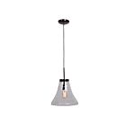 Suspendu Access Lighting Simplicite 63990-BCH-CLR 60W chrome noir
