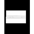 High bay rectangulaire LED Eralux AE-IL-TTE blanc