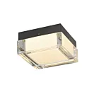 Alteck Lighting AFM0019-3CCT-W-BK Sable noir LED Plafonnier encastré