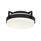 Alteck Lighting AFM0085-5CCT-W-BK Sable noir LED Plafonnier encastré