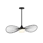 Alteck Lighting AP0070-5CCT-W-BK New Wave 20W Sable noir LED Suspendu