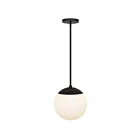 Alteck Lighting AP0072-5CCT-W-BK Rondure 15W Sable noir LED Suspendu
