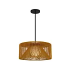 Alteck Lighting AP0149-5CCT-W-BK Key West 20W Sable noir LED Suspendu