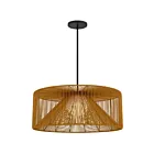 Alteck Lighting AP0150-5CCT-W-BK Key West 20W Sable noir LED Suspendu