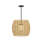 Alteck Lighting AP0151-5CCT-W-BK Aruba 20W Sable noir Suspendu