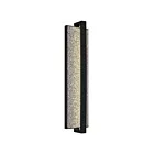 Alteck Lighting AW0007-3CCT-W-BK 30W Sable noir LED Applique murale d'extérieur