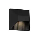 Alteck Lighting AW0008-3CCT-W-BK 11W Sable noir LED Applique murale d'extérieur