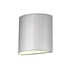 Alteck Lighting AW0028-3CCT-W-BA 15W Aluminium brossé LED Applique murale d'extérieur