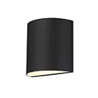Alteck Lighting AW0028-3CCT-W-BK 15W Sable noir LED Applique murale d'extérieur