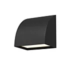 Alteck Lighting AW0029-3CCT-W-BK 12W Sable noir LED Applique murale d'extérieur