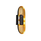 Alteck Lighting AW0042-3CCT-W-BK/BB 24W Laiton brossé LED Applique murale d'extérieur