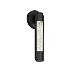 Alteck Lighting AW0087-3CCT-W-BK 5W Sable noir LED Applique murale d'extérieur