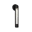 Alteck Lighting AW0088-3CCT-W-BK 5W Sable noir LED Applique murale d'extérieur