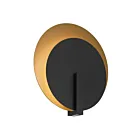 Alteck Lighting AW0090-3CCT-W-BK/PB 17W Sable noir LED Applique murale d'extérieur