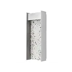 Alteck Lighting AW0095-3CCT-W-BA 9W Aluminium brossé Applique murale d'extérieur