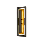 Alteck Lighting AW0099-3CCT-W-DB 12W Bronze foncé LED Applique murale d'extérieur