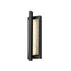 Alteck Lighting AW0102-3CCT-W-BK 12W Noir LED Applique murale d'extérieur