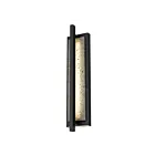 Alteck Lighting AW0103-3CCT-W-BK 20W Noir LED Applique murale d'extérieur