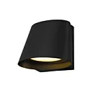 Alteck Lighting AW0115-3CCT-W-BK 12W Sable noir LED Applique murale d'extérieur
