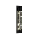 Alteck Lighting AW0134-3CCT-W-BK 14W Sable noir LED Applique murale d'extérieur