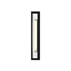 Alteck Lighting AW0144-3CCT-W-BK 16W Sable noir LED Applique murale d'extérieur