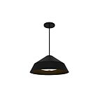 Alteck Lighting AP0076-5CCT-W-BK Nin 35W Sable noir LED Suspendu