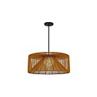Alteck Lighting AP0150-5CCT-W-BK Key West 20W Sable noir LED Suspendu
