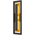 Alteck Lighting AW0100-3CCT-W-DB 18W Bronze foncé LED Applique murale d'extérieur