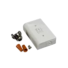 American Lighting ALSLBOX-WH-B Boîte câblée mince Puck Light en blanc