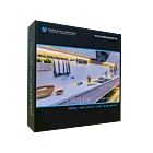 American Lighting HTL-COB-WW-PROKIT-16 4.5 W/ft 16.4' Bande lumineuse sous l'armoire