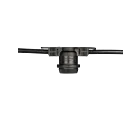 American Lighting LS-MNS-24-100-BK Noir Guirlande lumineuse de qualité commerciale, 50 douilles E26 non suspendues