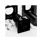 American Lighting RHYM-DL3Q-15-36-THNC-5CCT-BK 15W 3" Noir Lumière encastrée CCT Sélectionnable