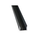 Arani C-PR-S-BK-V1 Noir Profil en aluminium carré