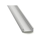 Arani C-PR-SS-V1 Argent Profilé carré mince en aluminium