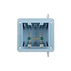 Arani ED-PGB-SLH-2 Boîtier de dispositif commutateur plastique 2 gangs