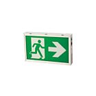 Enseigne LED métallique personnage qui court avec batterie Arani EX-RM2-1W-BA-V1 1W