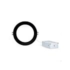 Encastré LED mince 6" température CCT au choix Arani SL6-VAR-R-BK-V3 15W Noir