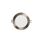 Arani SL6-VAR-R-BN-V4 12W 6" Nickel brossé Luminaire encastré CCT Sélectionnable