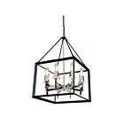 Lustre Artcraft Vineyard AC10069BC 100W 8-lumières chrome noir