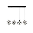 Artcraft AC1012 4-Light 160W Noir mat Suspendu