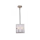 Suspendu Artcraft Harbor Point AC10300SN 2 Lumières Nickel satiné