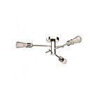 Plafonnier Artcraft Tribeca AC10783PN 100W nickel poli