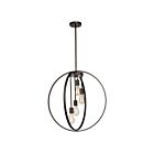 Lustre Artcraft Newport AC10884OB 100W 4-lumières bronze huilé