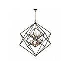 Lustre Artcraft Artistry AC11112 60W 12-lumières noir mat et laiton satiné