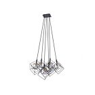 Lustre Artcraft Artistry AC11119 100W 6-lumières noir mat et laiton