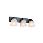 Applique murale LED Artcraft Eastwood AC11613BN 100W 3-lumières nickel brossé noir